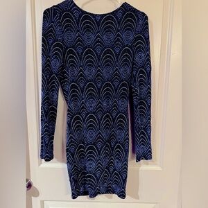 Shiny Metallic Dress Size L